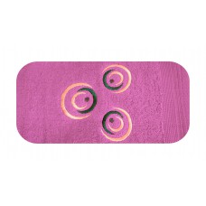 Ręcznik kąpielowy frotte 50x100 bawełna różowy RB50100-51 oczy