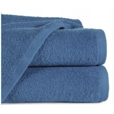 Ręcznik kąpielowy frotte 70x140 bawełniany granatowy
