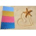 Ręcznik plażowy bawełniany kąpielowy 90x160 pasy