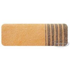 Ręcznik kąpielowy frotte gruby 70x140 bawełniany morela wzór 2 gruby pas