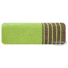Ręcznik kąpielowy frotte gruby 50x90 bawełniany sałata wzór 2 gruby pas