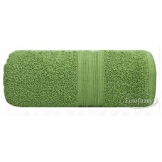 Ręcznik kąpielowy frotte gruby 70x140 bawełniany zielony wzór 4