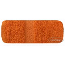 Ręcznik kąpielowy frotte gruby 70x140 bawełniany pomarańcz wzór 5