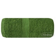 Ręcznik kąpielowy frotte gruby 70x140 bawełniany zielony wzór 5