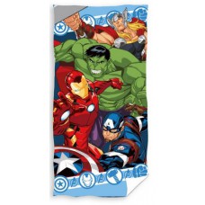 Ręcznik dziecięcy kąpielowy licencyjny 70x140 super bohaterowie wzór 51