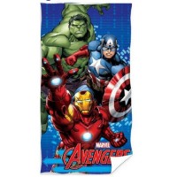 Ręcznik dziecięcy kąpielowy licencyjny 70x140 Avengers wzór 3