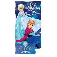 Ręcznik dziecięcy kąpielowy licencyjny 70x140 Elsa wzór 41
