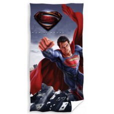 Ręcznik dziecięcy kąpielowy licencyjny 70x140 Supermen  wzór 35