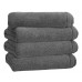 Ręcznik kąpielowy frotte 50x100 bawełniany szary