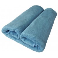 Ręcznik kąpielowy z mikrofibry 70x140 szybkoschnący niebieski