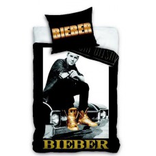 Pościel dziecięca bawełniana 160x200  2-częściowa Bieber
