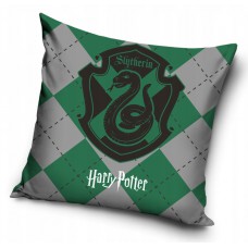 Poszewka na poduszkę Harry Potter 40x40 wzór HP181022 szaro-zielona 