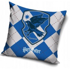 Poszewka na poduszkę Harry Potter 40x40 wzór HP181023 szaro-niebieska 